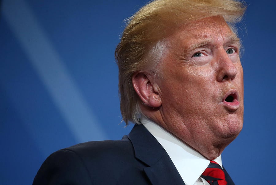 U.S. President Trump. (Reuters Photo)