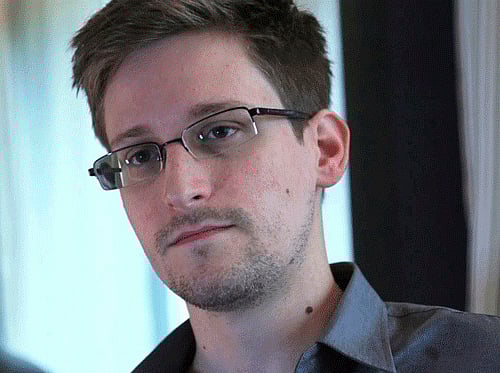 Former National Security Agency contractor Edward Snowden