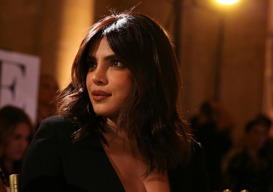 Chopra was the first Indian actress to lead a primetime US series with FBI thriller "Quantico," and cemented her global celebrity status by marrying pop singer Nick Jonas last December. (Reuters photo)