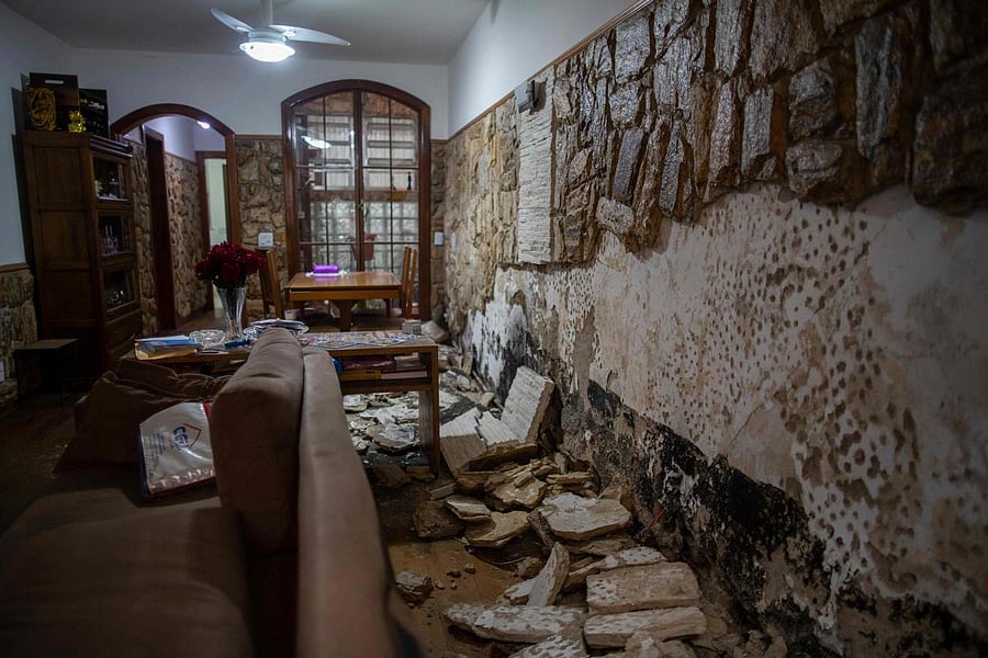 Preliminary reports suggested that a short circuit in a generator could have sparked the blaze (AFP Photo)