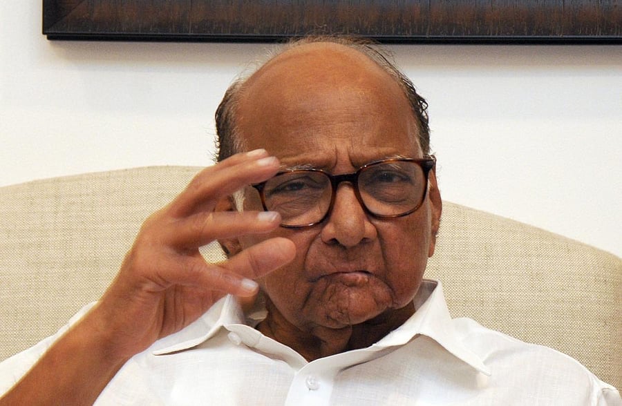 NCP President Sharad Pawar (PTI File Photo)