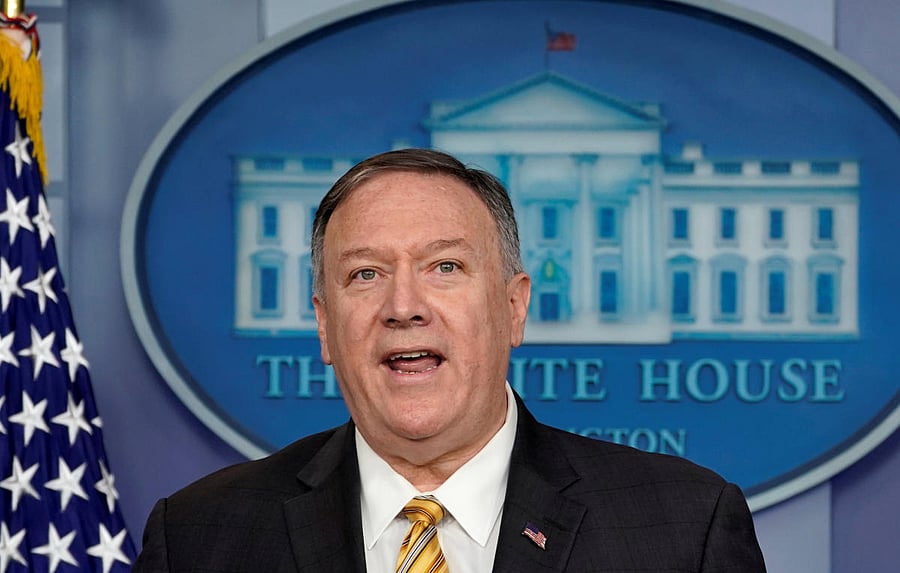 Pompeo will visit Saudi Arabia and Abu Dhabi in the UAE. Reuters file photo