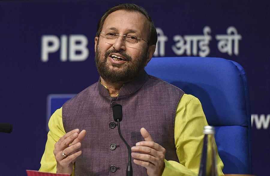 Union Environment Minister Prakash Javadekar. (PTI Photo)