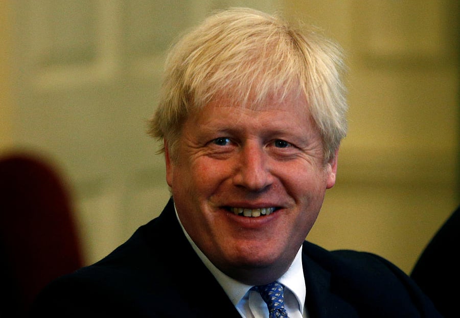 British Prime Minister Boris Johnson. (AFP PHoto)
