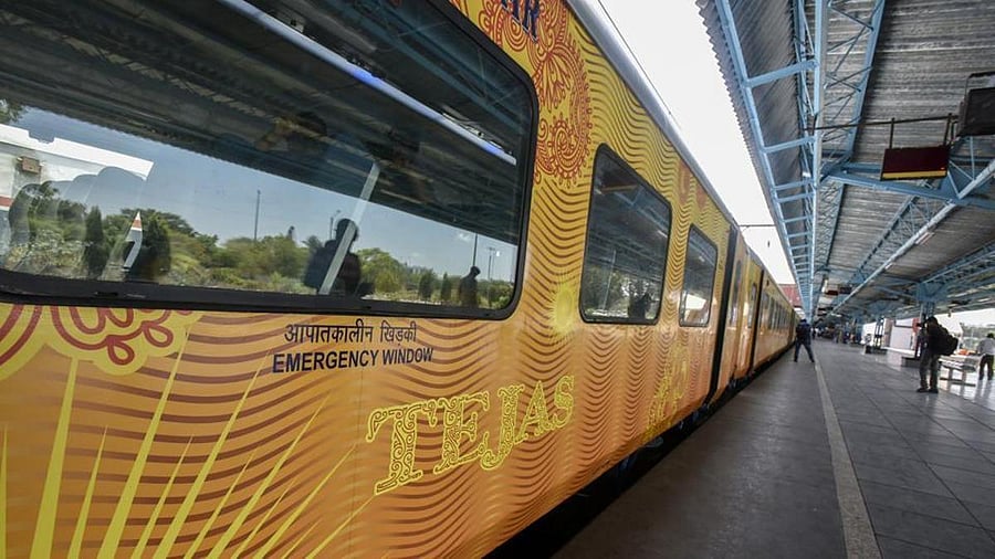 Delhi-Lucknow Tejas Express (DH File Image)