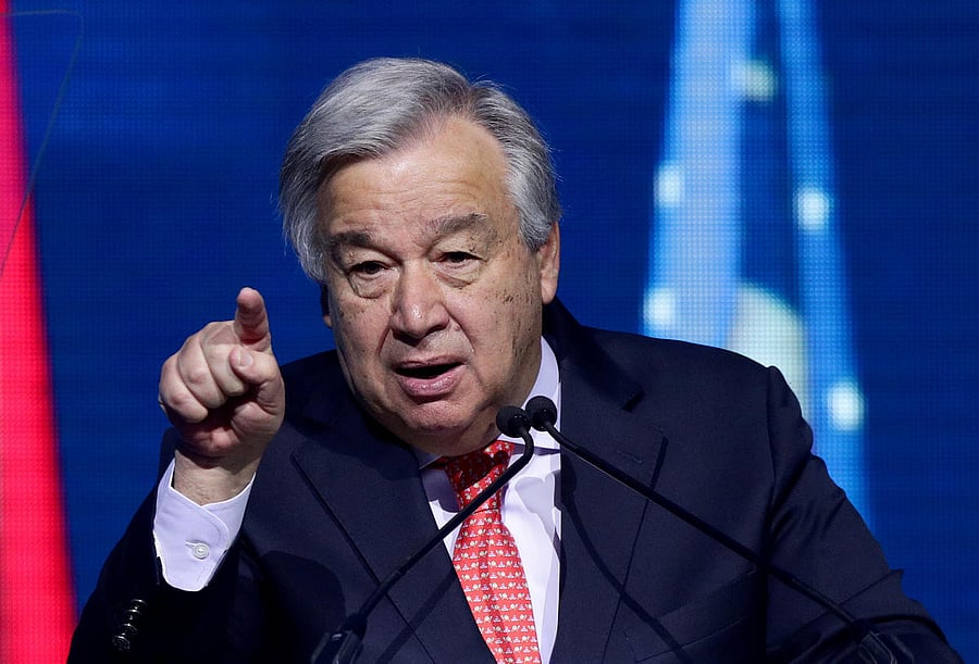 UN chief Antonio Guterres. Reuters file photo