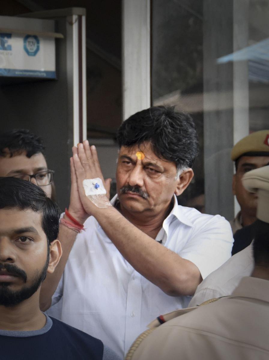 Congress leader DK Shivakumar. (PTI Photo)