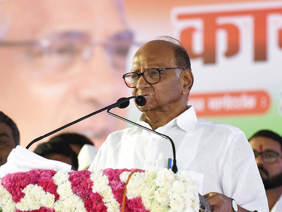 NCP chief Sharad Pawar. PTI Photo