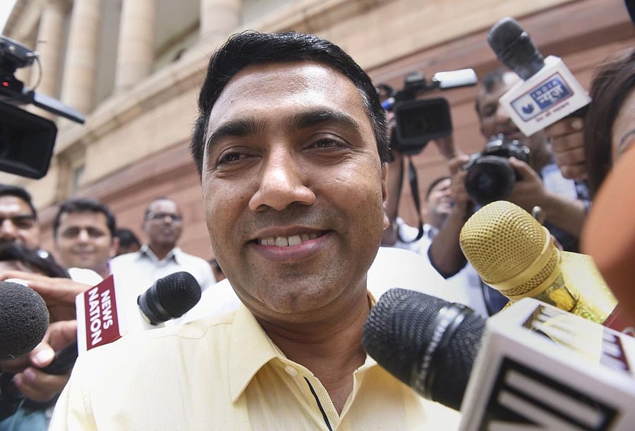 Goa Chief Minister Pramod Sawant. PTI Photo