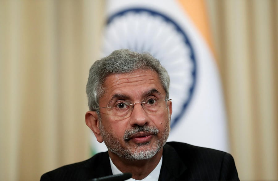 India's Foreign Minister Subrahmanyam Jaishankar. (Reuters Photo)