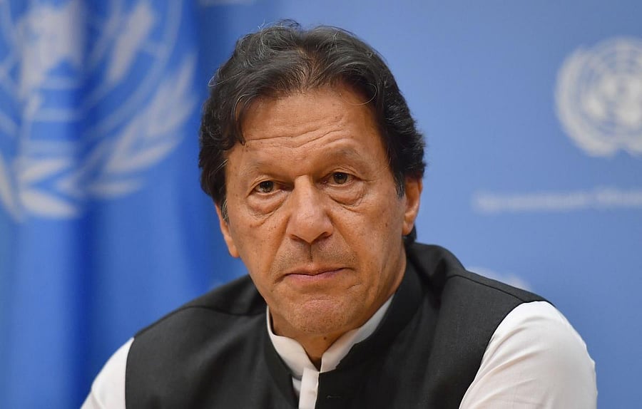 Pakistani Prime Minister Imran Khan (AFP Photo)