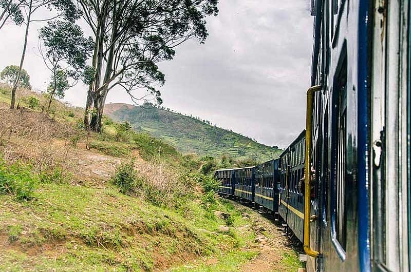 The heritage train left Mettupalayam, about 40 km from here, and had to stop as the big boulder, along with loose soil, fell on the track in between the two stations, railway sources said. (Photo credit: Facebook)