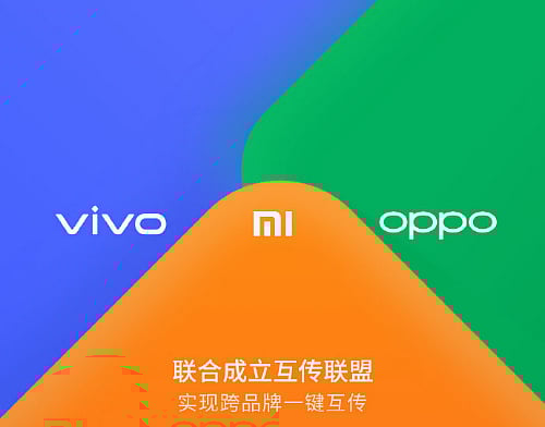 Oppo, Vivo, Realme and Xiaomi will soon launch fast file sharing feature for Android phones (Picture Credit: Xiaomi's MIUI Weibo handle screen-grab)
