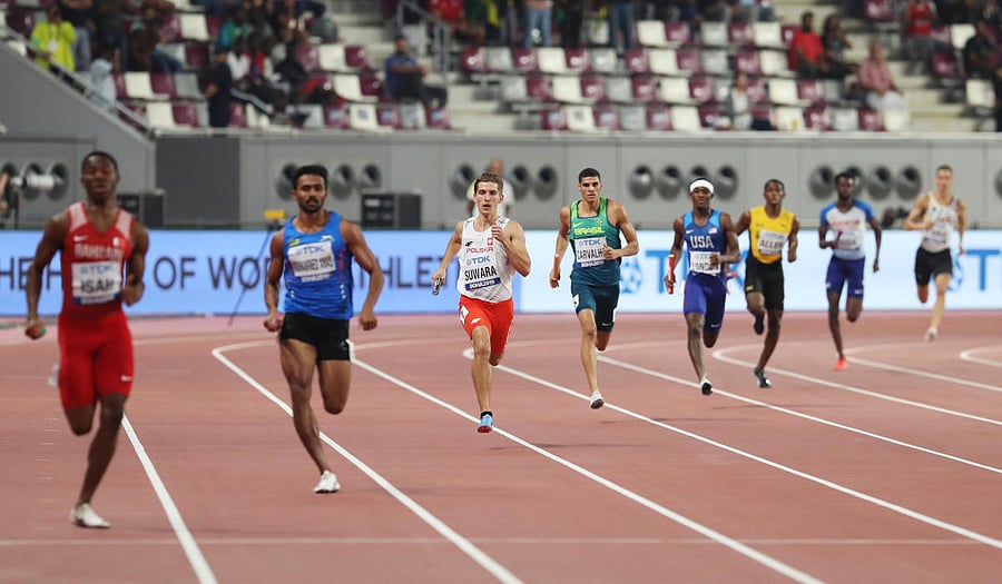 Mixed 4x400 Metres Relay Final. Reuters photo