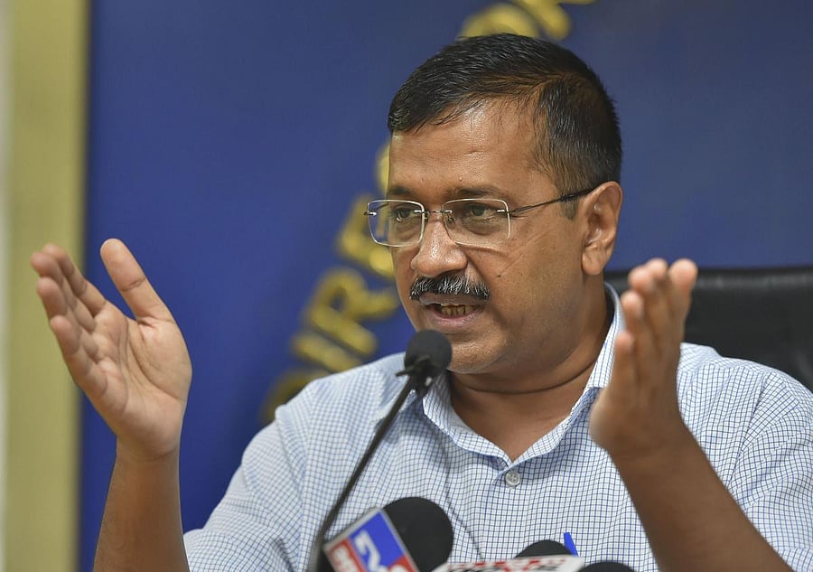 Delhi Chief Minister Arvind Kejriwal. PTI Photo