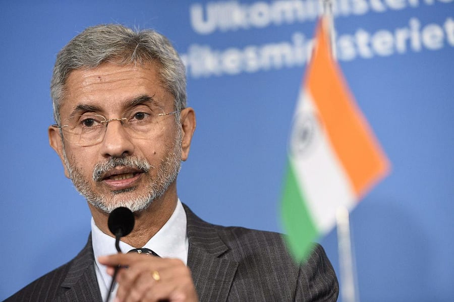 External Affairs Minister S Jaishankar. AP/PTI