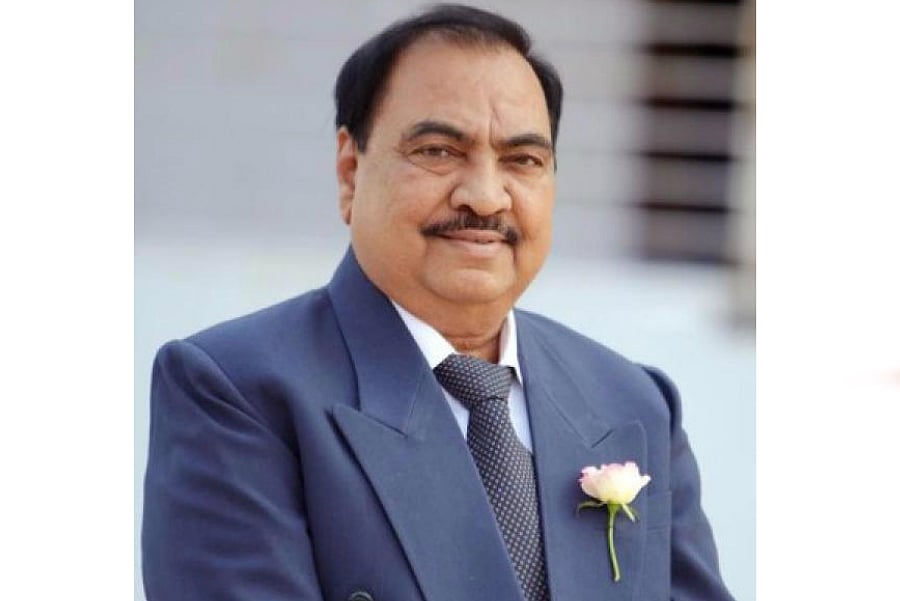 Veteran leader BJP Eknath Khadse (DH File Image)