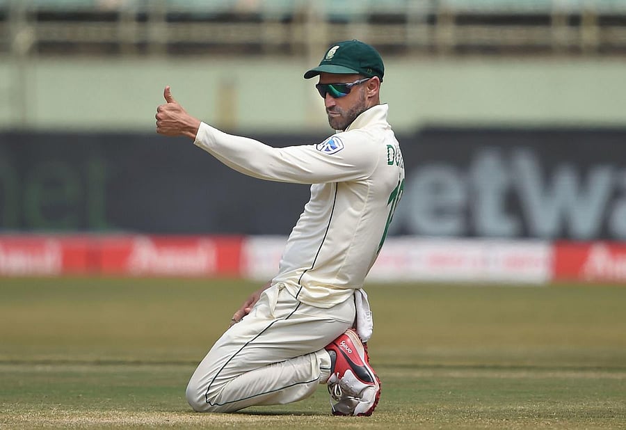 South African skipper Faf du Plessis (PTI Photo)