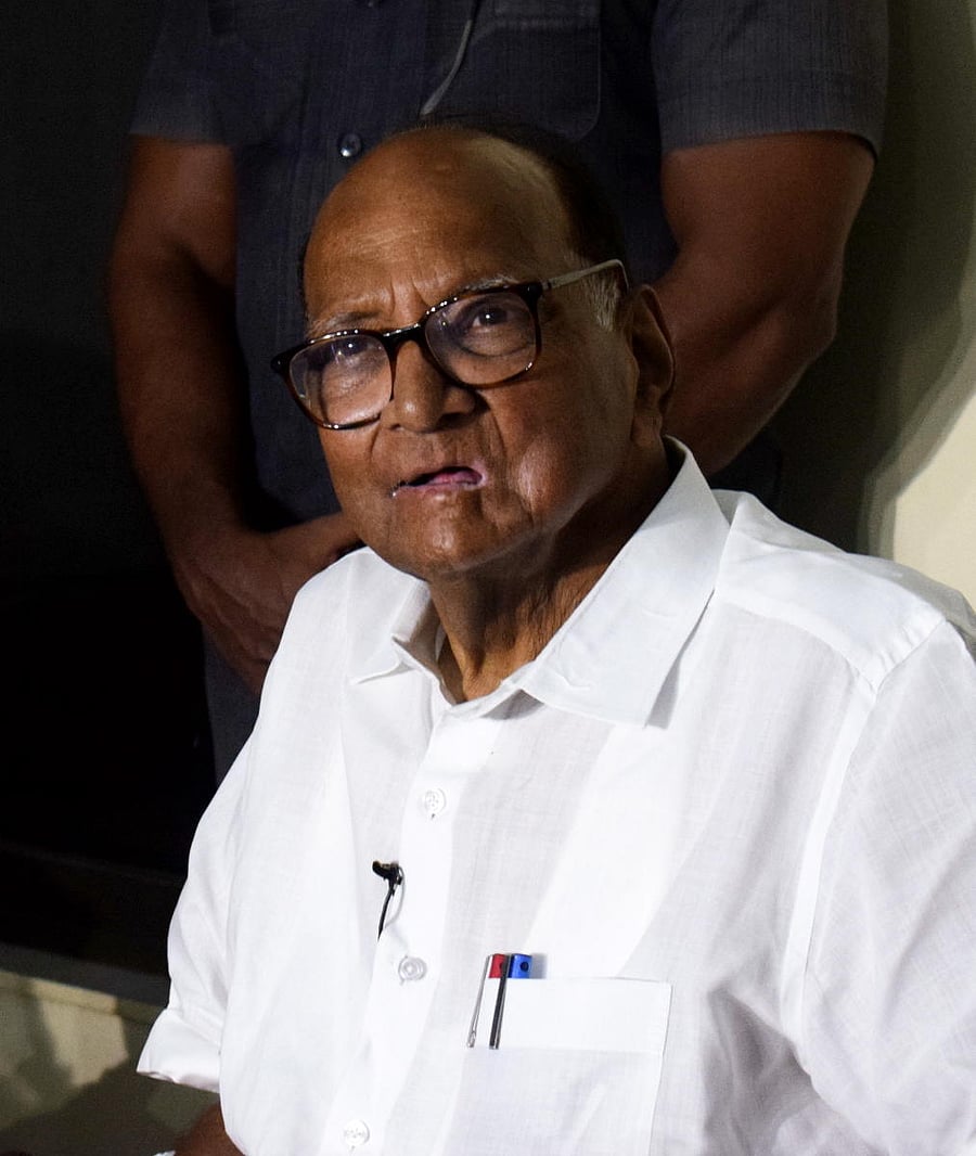 Pune: Sharad Pawar, Nationalist Congress Party chief. (PTI Photo)