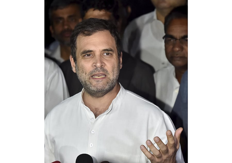 Congress leader Rahul Gandhi (PTI Photo)