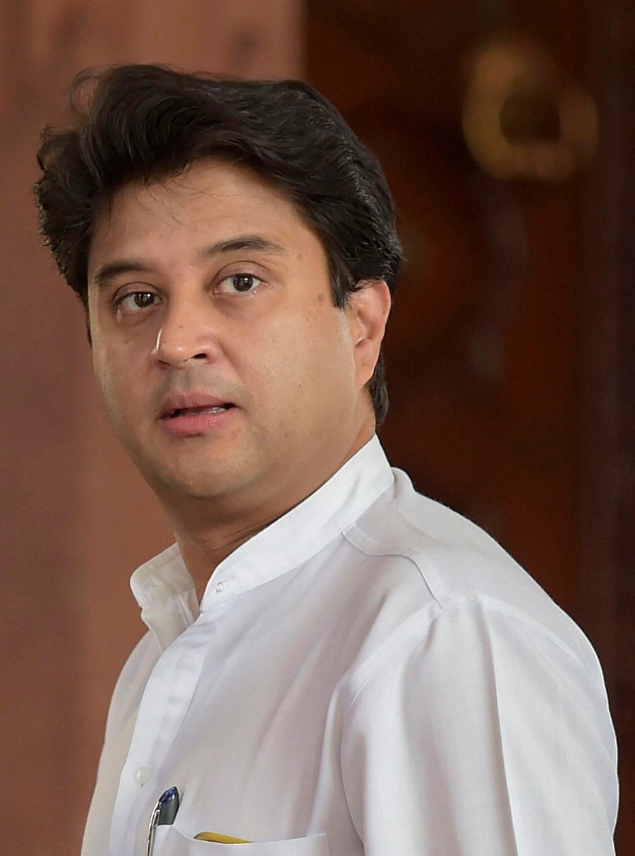 Congress general secretary Jyotiraditya Scindia. (PTI Photo)