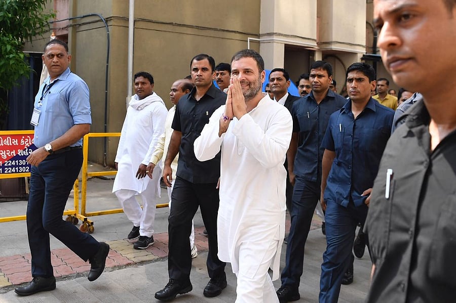 Congress party leader Rahul Gandhi. (DH Photo)