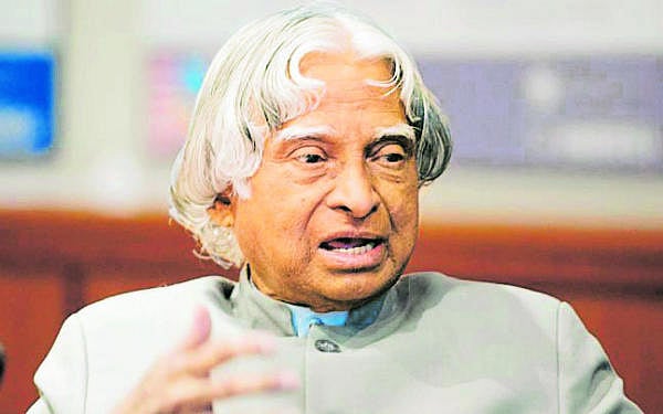 A P J Abdul Kalam.