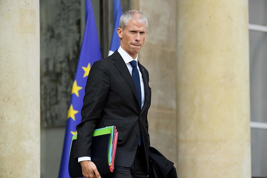 French Culture Minister Franck Riester. (Photo AFP)