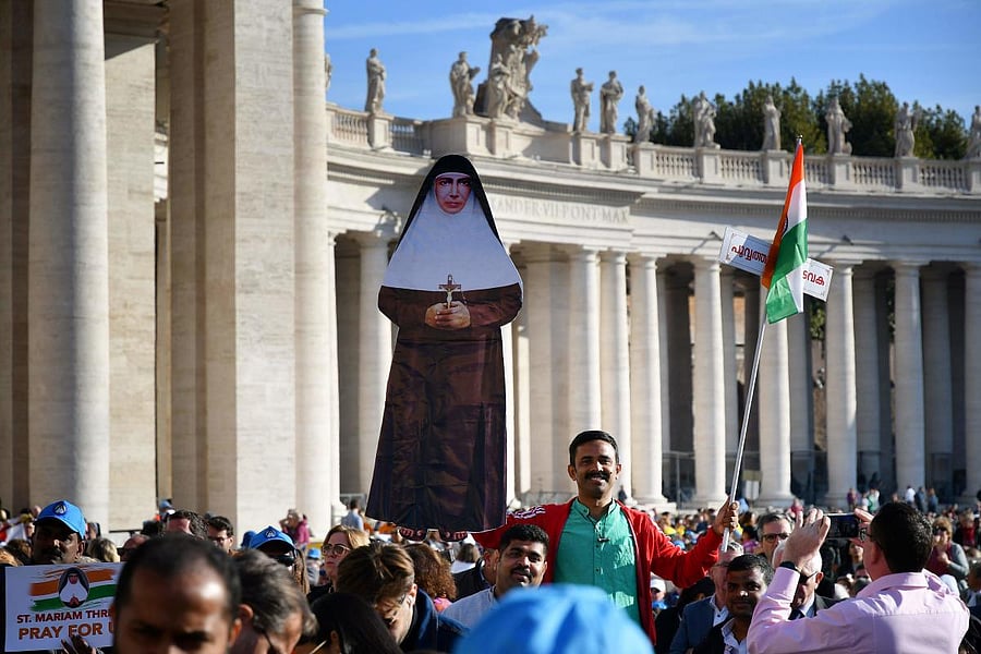 The child's parents and other relatives believed that the child was saved as his grandmother placed holy relics of Mariam Thresia on the child's bed and prayed. (AFP File Photo)