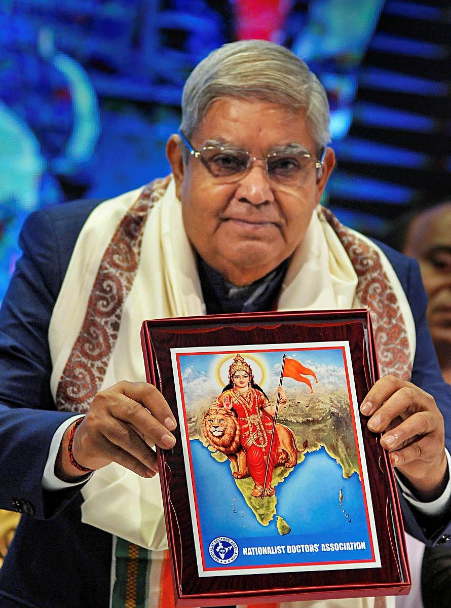 West Bengal Governor Jagdeep Dhankhar. (PTI photo)