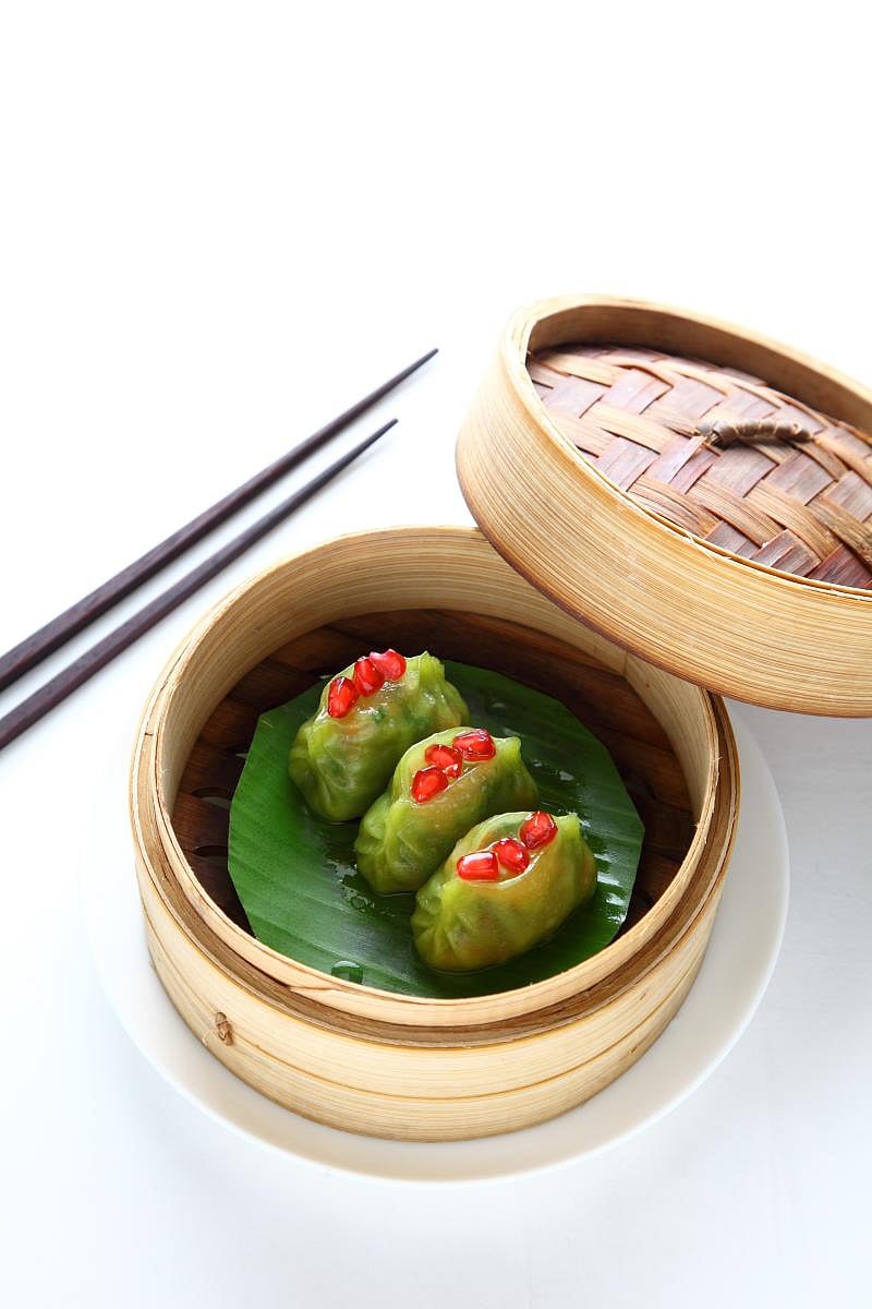 Vegetable chive dumpling