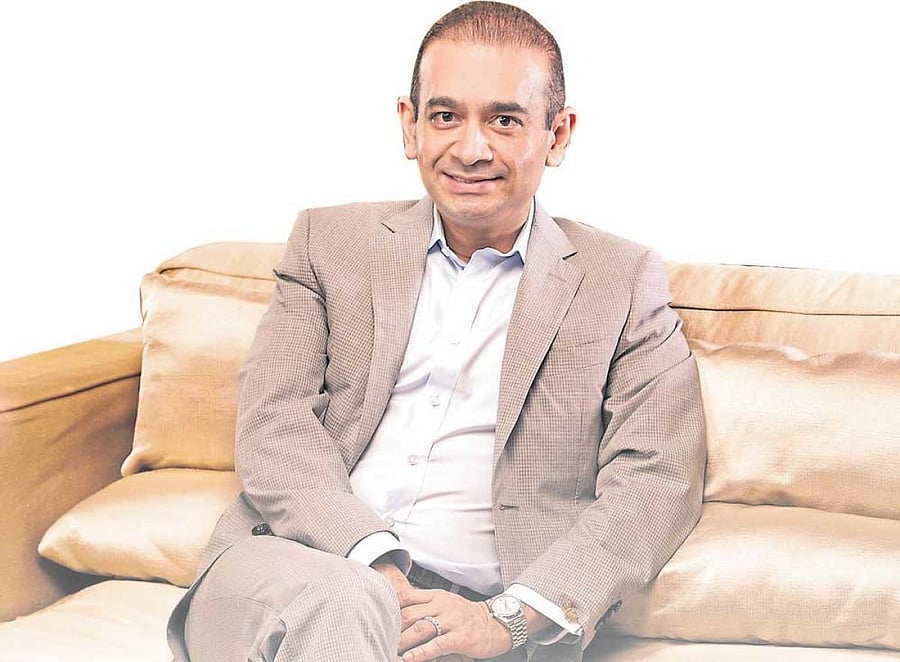 Fugitive diamond trader Nirav Modi, who is fighting extradition to India on charges over the nearly USD 2 billion PNB fraud and money laundering case. (DH File Photo)