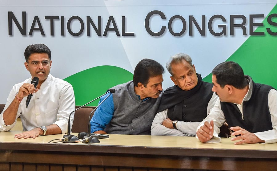 Deputy Chief Minister Sachin Pilot criticised the move openly on Friday. (PTI File Photo)