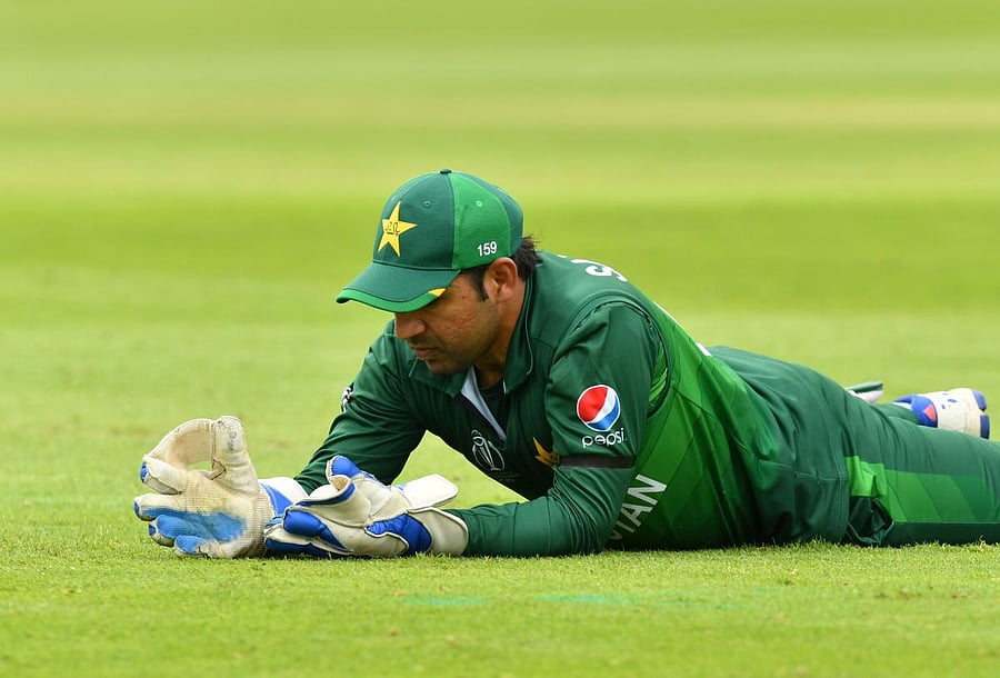 Sarfaraz Ahmed. Credit: AFP Photo