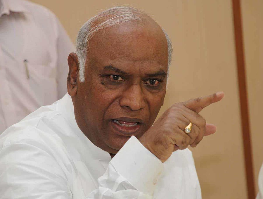 Mallikarjun Kharge. DH Photo