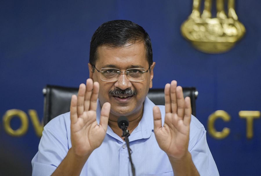 Delhi Chief Minister Arvind Kejriwal. PTI Photo