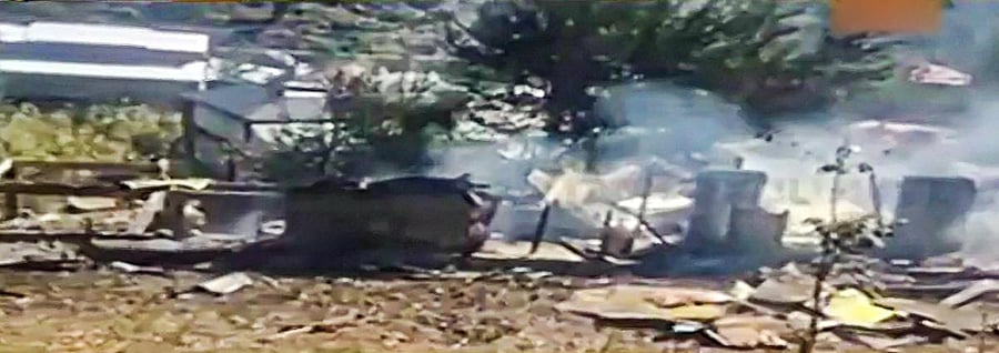 The Indian Army carried out heavy artillery strikes targeting terror launch pads and several Pakistani military positions, in Neelam Valley in PoK, Sunday. PTI