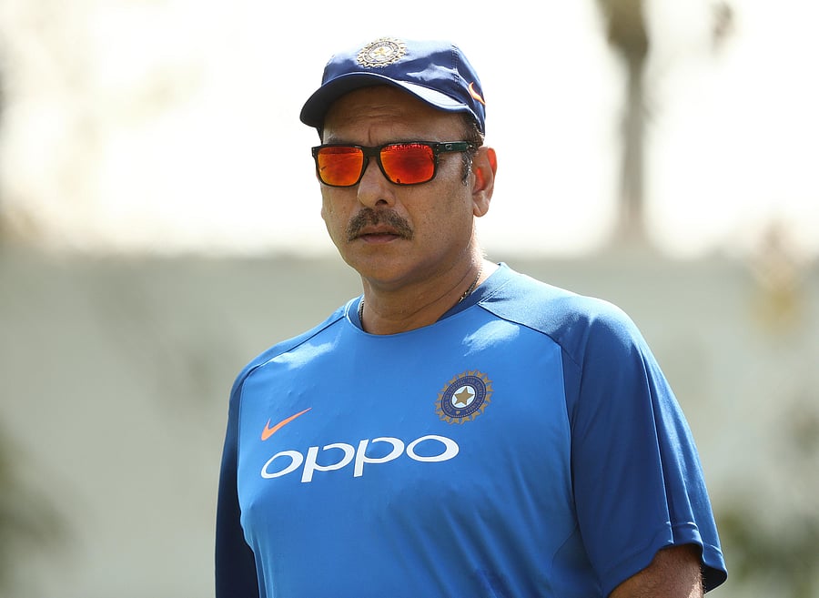 Shastri lauded the mindset of the team, which he said, is never perturbed by the conditions it encounters whether at home or abroad. Photo/Getty
