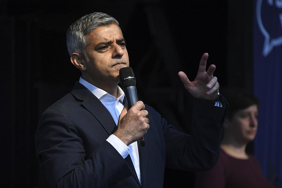 London mayor Sadiq Khan (AP/PTI Photo)