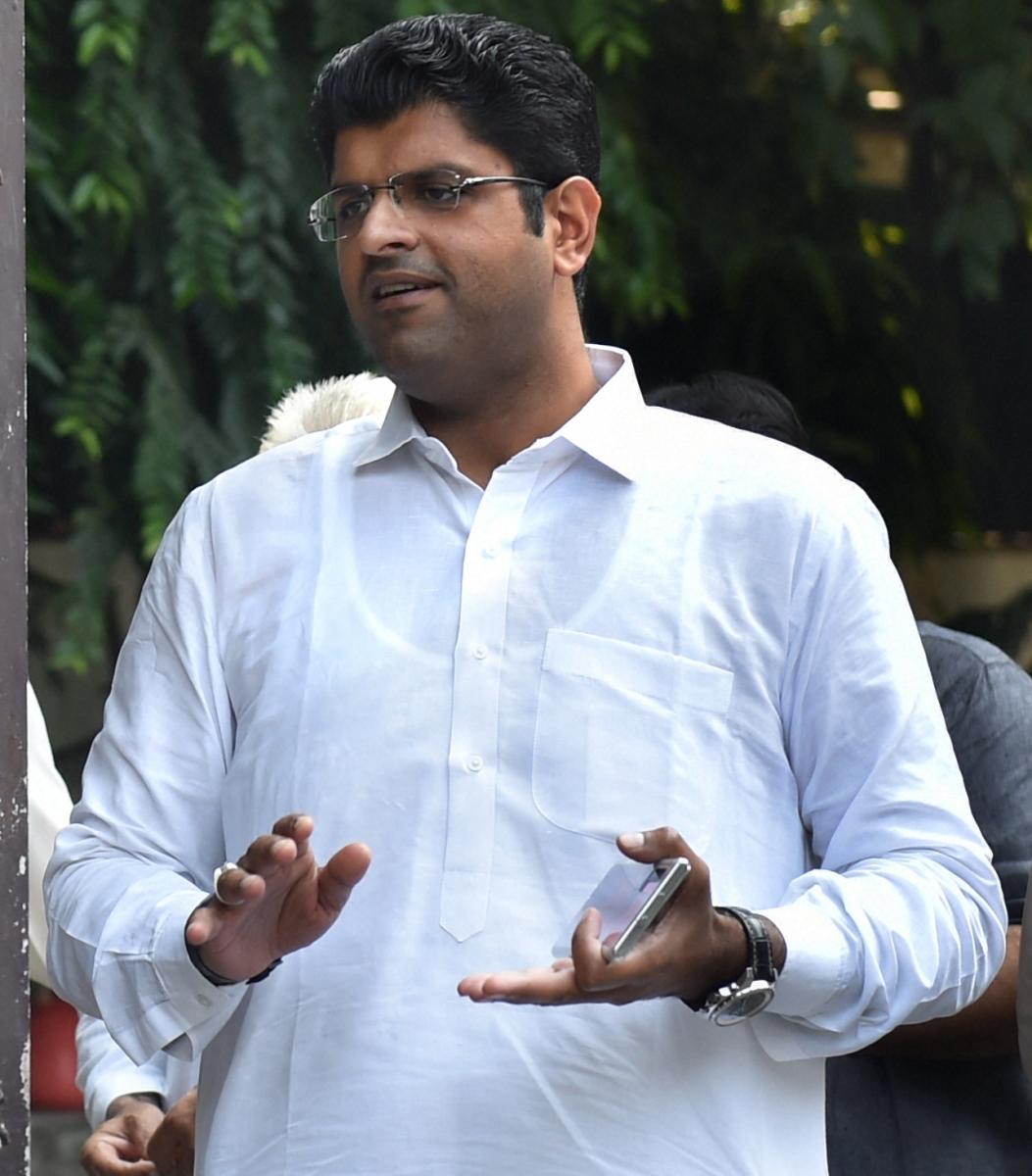 Jannayak Janata Party leader Dushyant Chautala (PTI Photo)