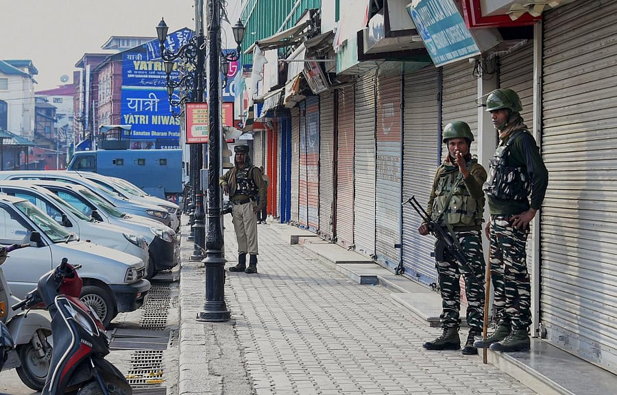 Representative image of Kashmir. PTI Photo