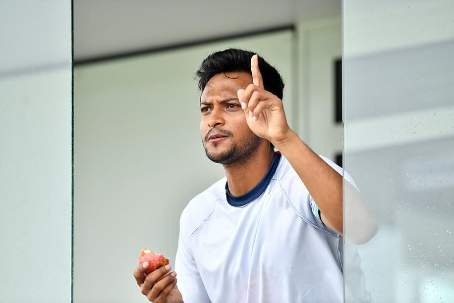 Shakib Al Hasan. AFP Photo