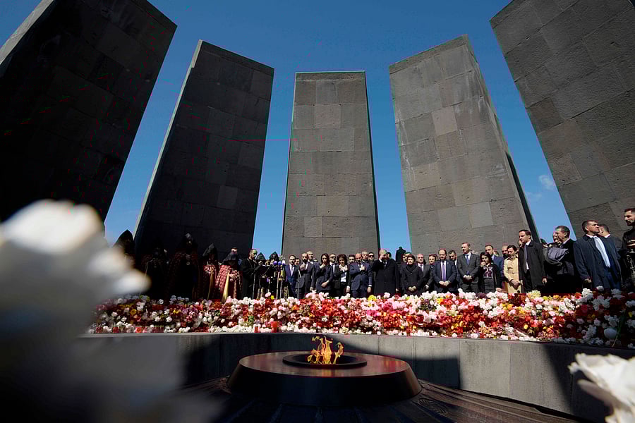 The US House of Representatives took the historic step on October 29, 2019, of passing a resolution officially recognizing the "Armenian genocide," a move sure to anger Turkey amid already-heightened tensions with Washington. (AFP Photo)