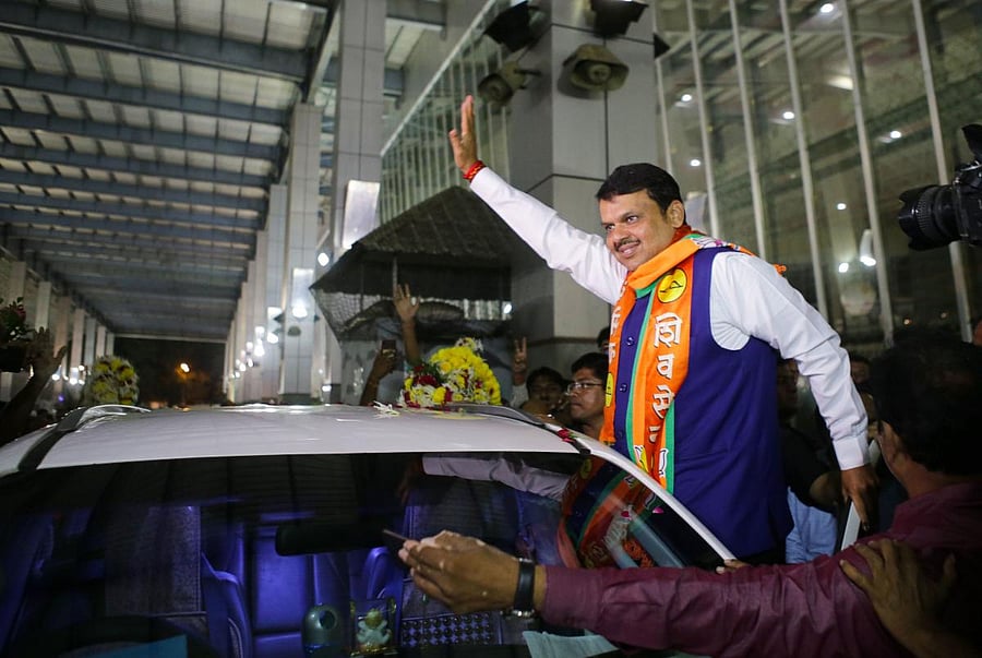 Fadnavis thanked party MLAs for reposing faith in him and giving him another chance to serve the state. PTI