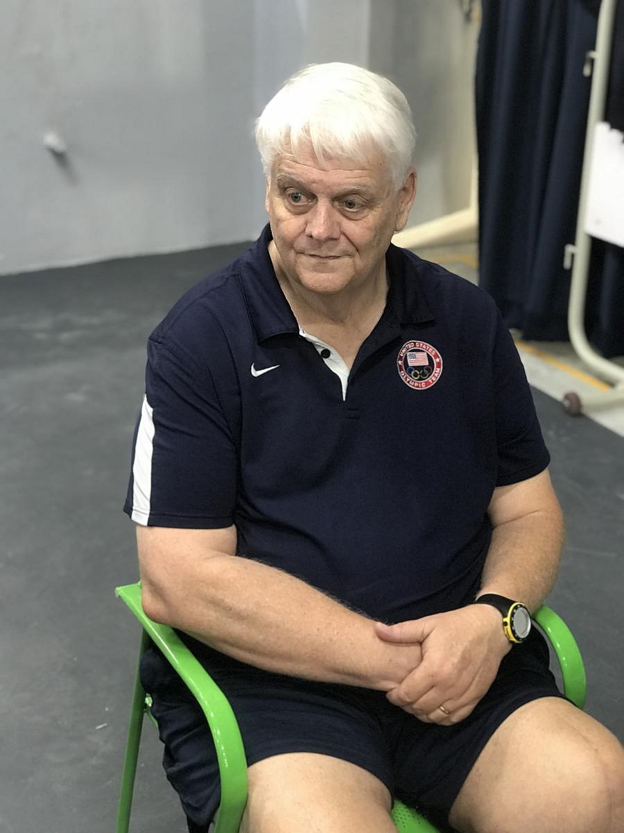 Table Tennis Hall of Famer Richard McAfee during an interaction with the media in Bengaluru on Wednesday. DH Photo/ Roshan Thyagarajan