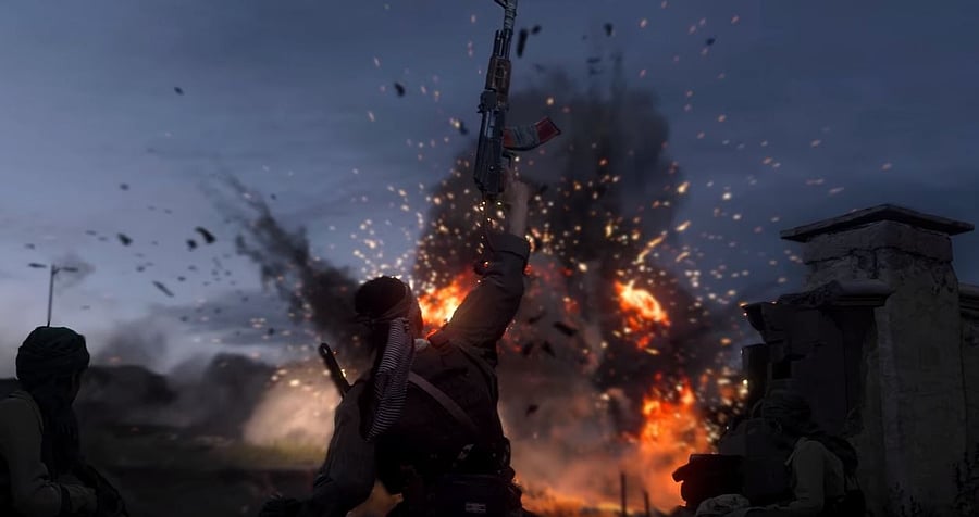 A still from the game "Call of Duty: Modern Warfare". Screenshot: YouTube