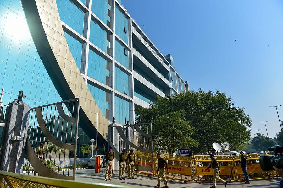 A view of the Central Bureau of Investigation (CBI) headquarters, in New Delhi. (PTI Photo)