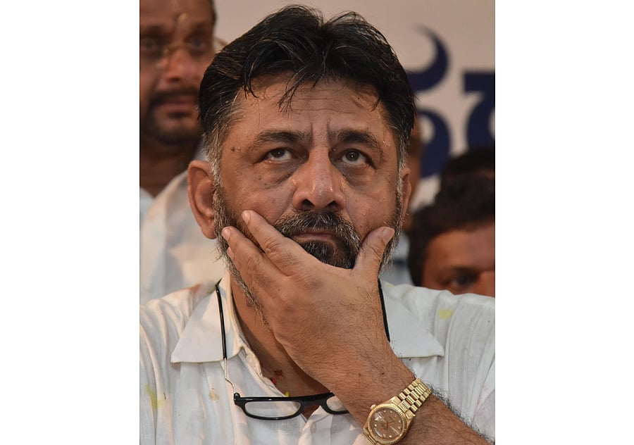 Karnataka Congress leader D K Shivakumar (DH Photo by Janardhan B K)