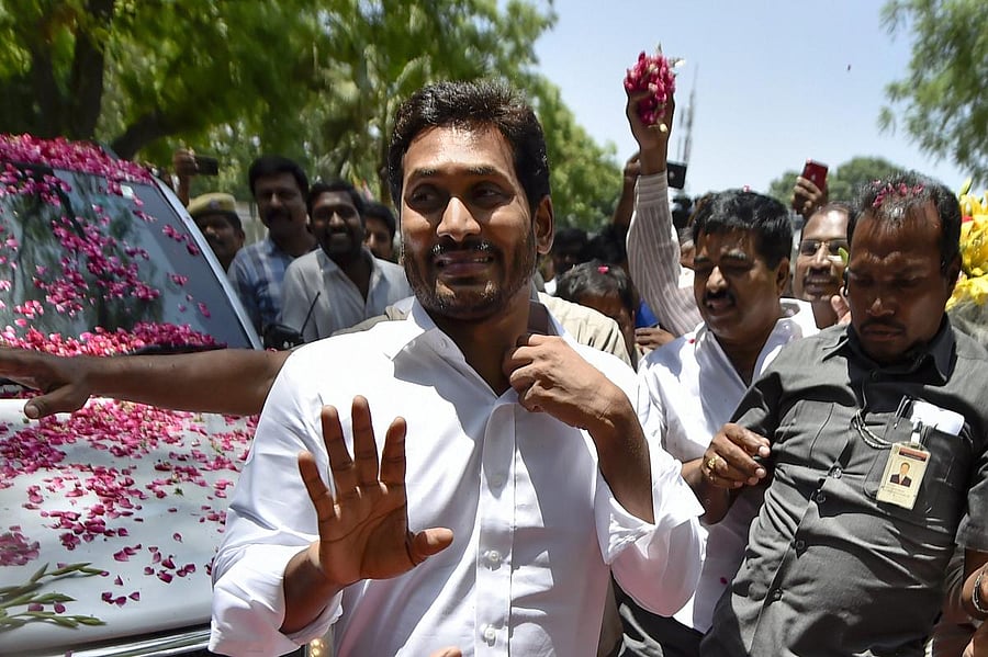 Andhra Pradesh Chief Minister Y S Jaganmohan Reddy. (PTI File Photo)