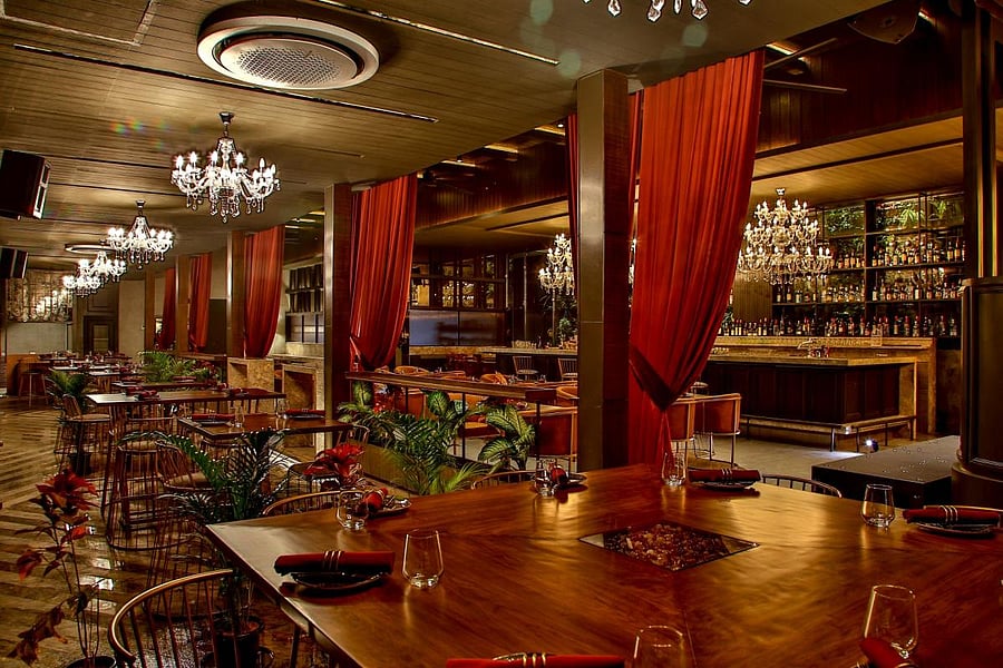 The interiors of ‘Raahi’ are done up in a subtle way and exude an old-world charm